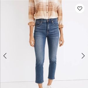 Madewell Curvy Stovepipe Jeans